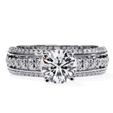 Ivana Jewels Rings White Gold / 14KT Fine Diamond Ring with a Round Brilliant Cut Diamond