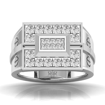 Ivana Jewels Rings White Gold / 14KT IVANA Life Style Men's Ring