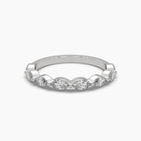 Ivana Jewels Rings White Gold / 14KT Marquise Mini Eternal Ring