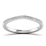 Ivana Jewels Rings White Gold / 14KT Minimalist Bar Set Band