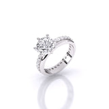 Ivana Jewels Rings White Gold / 14KT Minimalistic Diamond Ring