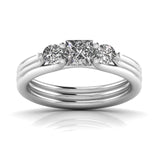 Ivana Jewels Rings White Gold / 14KT Radiant Love Diamond Ring
