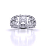 Ivana Jewels Rings White Gold / 14KT Starry Night Cocktail Ring