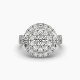 Ivana Jewels Rings White Gold / 14KT The Most Beautiful Round Cut Diamond Ring