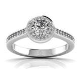 Ivana Jewels Rings White Gold / 14KT Timeless Elegance Diamond Ring