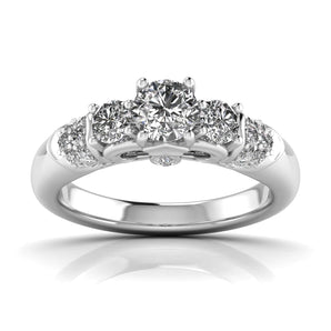 Ivana Jewels Rings White Gold / 14KT Timeless Elegance Ring