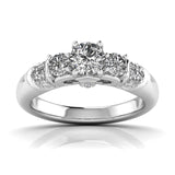 Ivana Jewels Rings White Gold / 14KT Timeless Elegance Ring