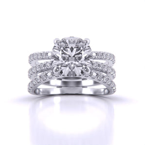 Ivana Jewels Rings White Gold / 14KT Timeless Splendor Solitaire