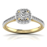 Ivana Jewels Rings Yellow Gold / 14KT 0.70 Carat Radiant Glow