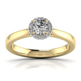 Ivana Jewels Rings Yellow Gold / 14KT 50 Pointers Whisper of Love