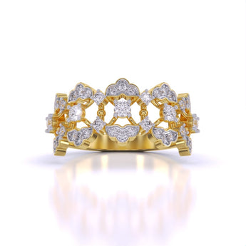 Ivana Jewels Rings Yellow Gold / 14KT Bouquet of Allure
