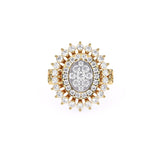 Ivana Jewels Rings Yellow Gold / 14KT Celestial Cluster Ring