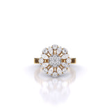 Ivana Jewels Rings Yellow Gold / 14KT Daily Radiance Floral Ring