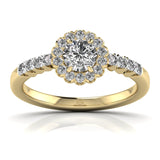 Ivana Jewels Rings Yellow Gold / 14KT Dazzling Delight Solitaire Ring