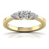Ivana Jewels Rings Yellow Gold / 14KT Endless Glamorous Fancy With Brilliant Cut Diamond Ring