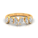 Ivana Jewels Rings Yellow Gold / 14KT Fancy Marquise & Pear Diamonds Ring