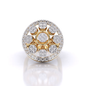 Ivana Jewels Rings Yellow Gold / 14KT Golden Orbit Ring