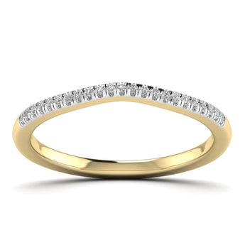 Ivana Jewels Rings Yellow Gold / 14KT Minimalist Bar Set Band