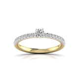 Ivana Jewels Rings Yellow Gold / 14KT Resplendent Solitaire Ring