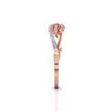 Buy Sterling Leaf Design Diamond Bracelet from Ivana Jewels Best lab grown diamond jewellery brand
