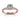 Buy Cathedral Style Diamond Engagement Ring from Ivana Jewels Best lab grown diamond jewellery brand