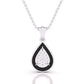 Everlasting Teardrop Pendant