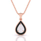 Everlasting Teardrop Pendant