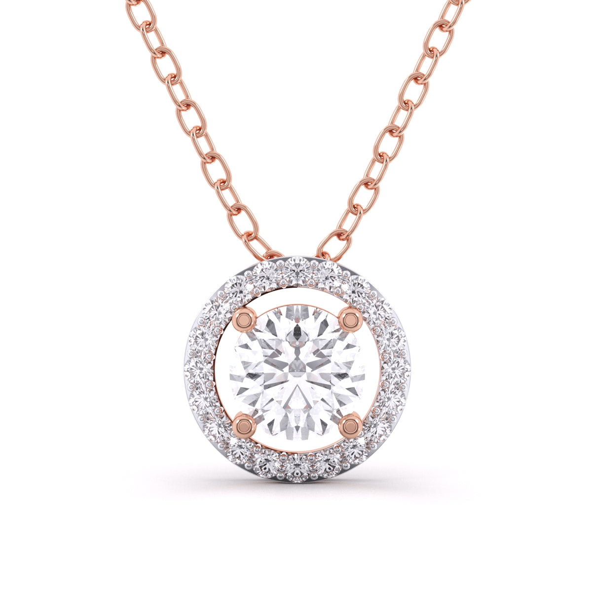 2 CARAT Solitaire Pendant