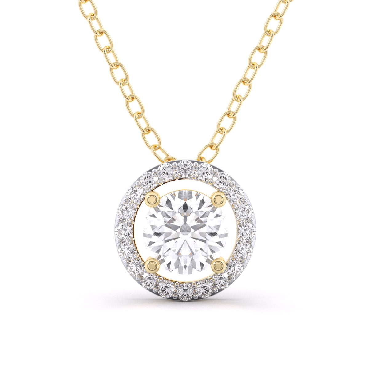 2 CARAT Solitaire Pendant