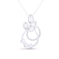 Classy Loop Diamonds Pendant