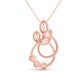 Classy Loop Diamonds Pendant