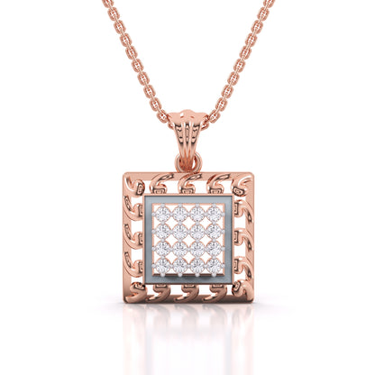 Radial Squared Pendant