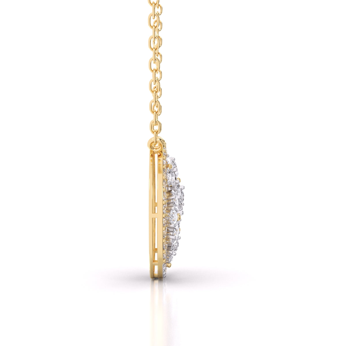 Classic Bloom Diamond Pendant