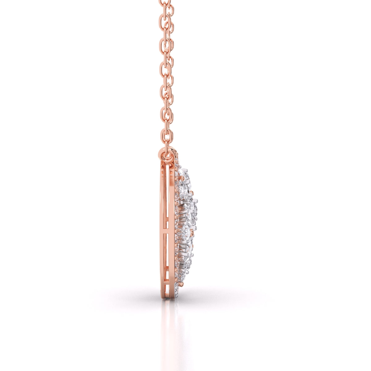 Classic Bloom Diamond Pendant