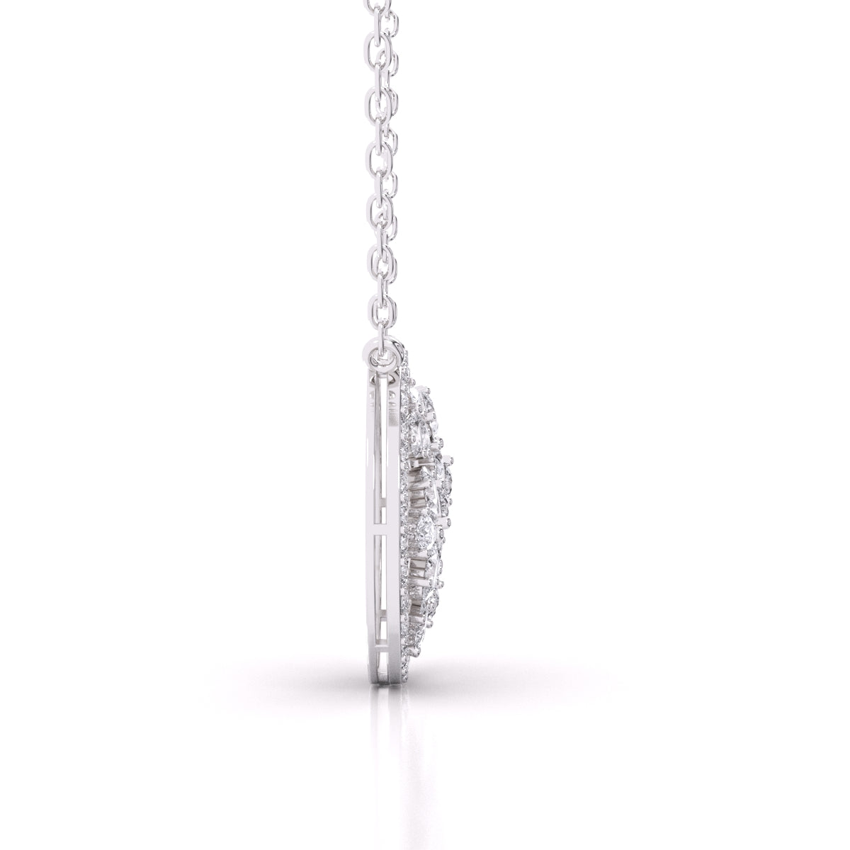 Classic Bloom Diamond Pendant