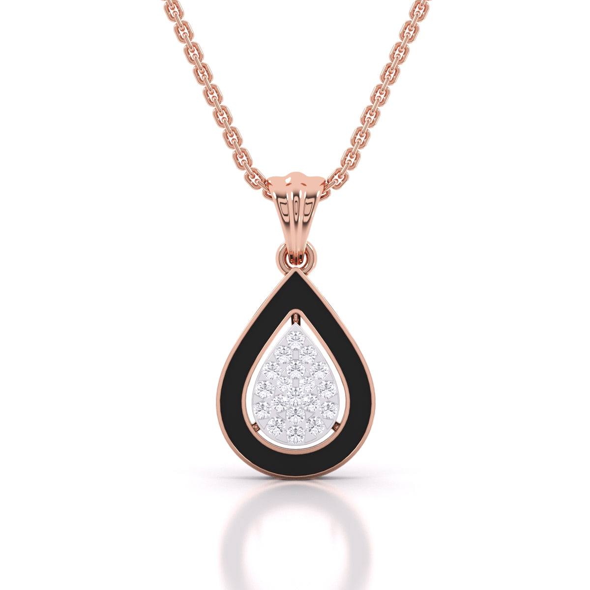 Everlasting Teardrop Pendant