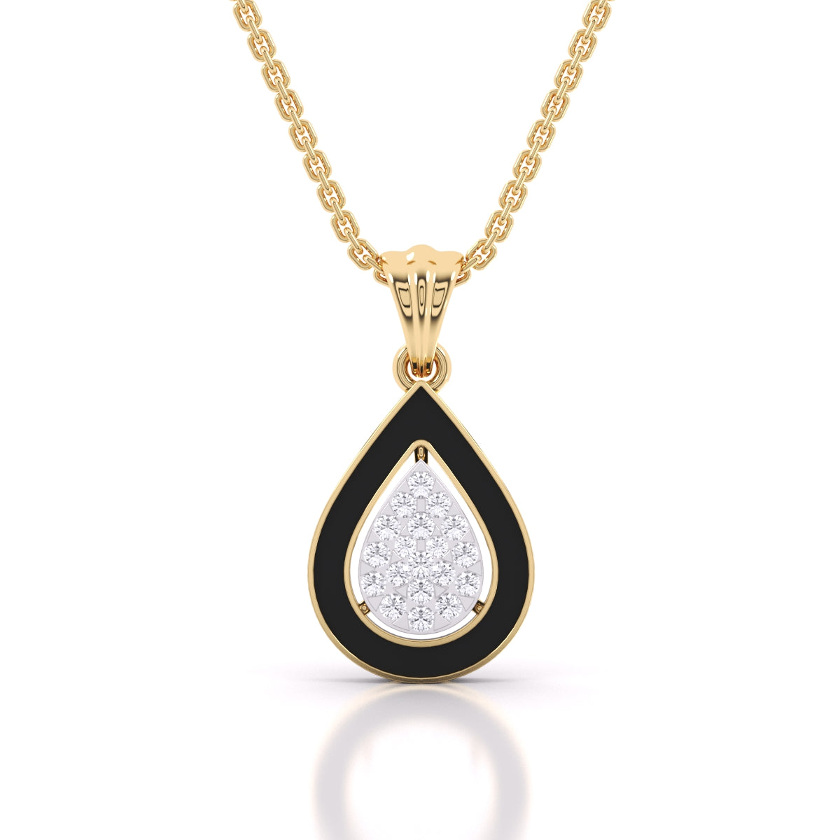 Everlasting Teardrop Pendant