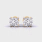 80 Pointers Round Cut Diamonds Statement Studs