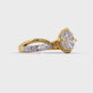 2 Carat Round Cut Diamond Centre Solitaire Ring