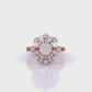 Daily Radiance Floral Ring