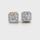 2.05 Carat Solitaire Timeless Allure Diamond-Stud-Earrings