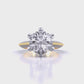 Radiant Accents Diamond Ring