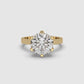 3.09 Carat Brilliant Solitaire Round Diamond Ring