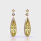 Coloured & Fancy Stone Drop Earring