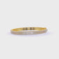 Lab Grown Diamonds Three lines Bangle