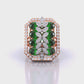 Rectangle Emerald Ring