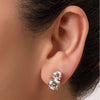 1.34 Carats Each Round Solitaire Diamonds Studs Earrings